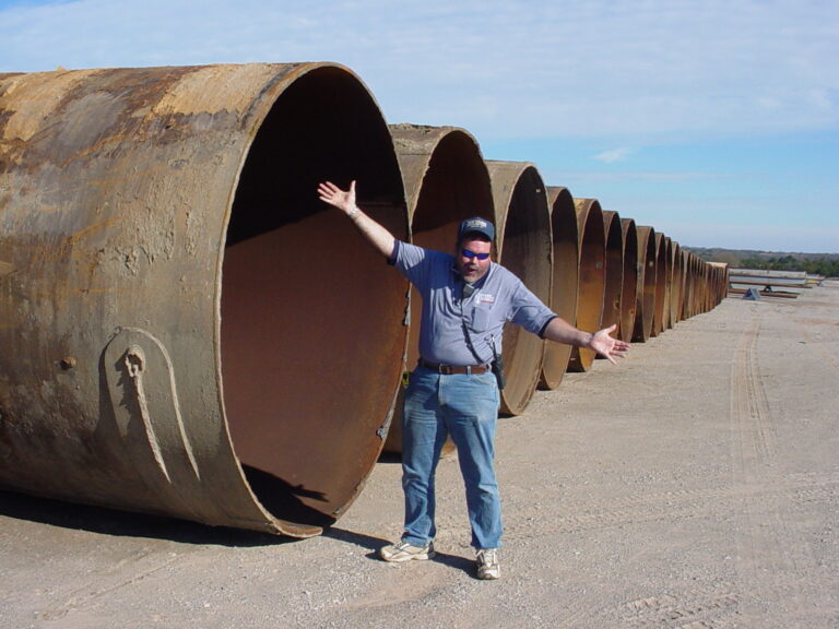 Tank car culverts at The Railroad Yard